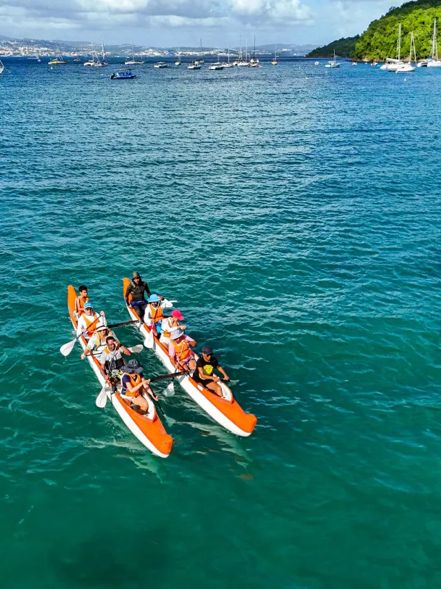 Excursion en pirogue Foujè Béni Trois-îlets Martinique