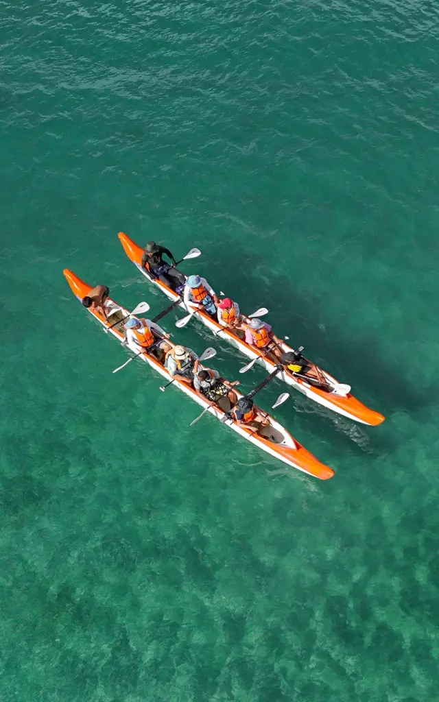 Excursion en pirogue Foujè Béni Trois-îlets Martinique
