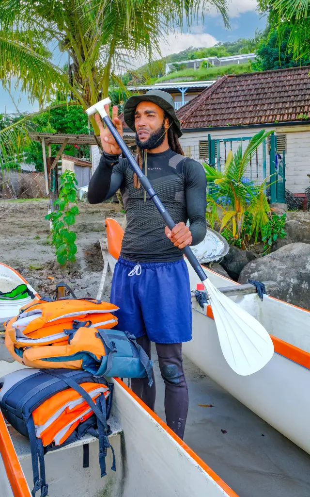 Niko Excursion en pirogue Foujè Béni Trois-îlets Martinique