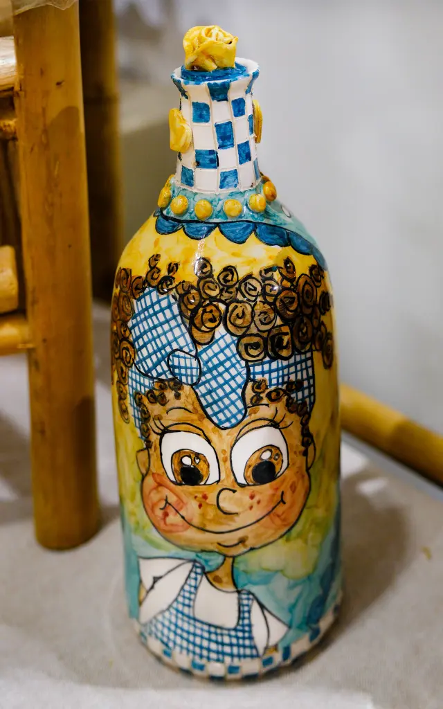 Carafe en céramique Les Sales Gosses Trois-îlets Martinique