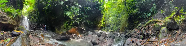 Rivière Randonnée Cascade Dany Kaïali Excursions Ajoupa-Bouillon Martinique