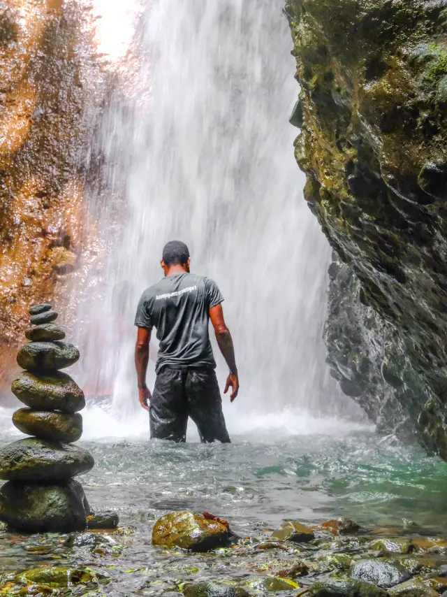 Cascade Dany Kaïali Excursions Ajoupa-Bouillon Martinique
