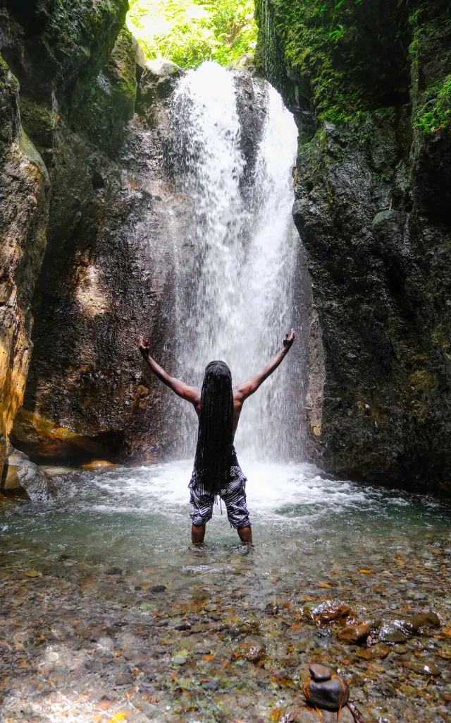 Cascade Dany Kaïali Excursions Ajoupa-Bouillon Martinique