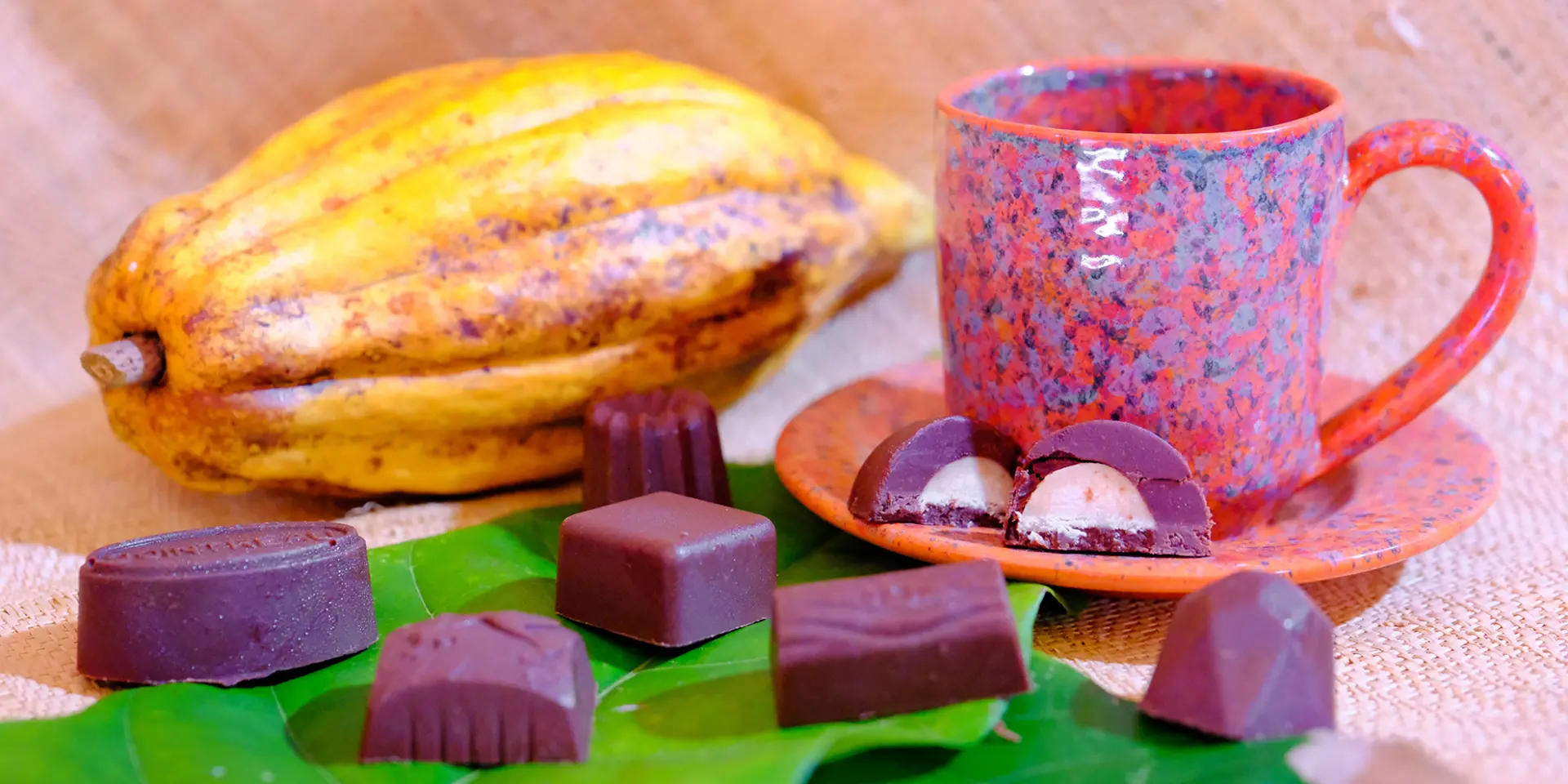 Bonbon en chocolat K'Féco Robert Martinique