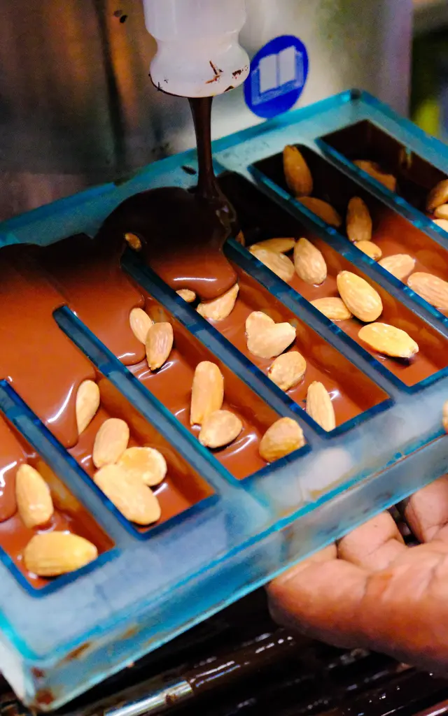 Laboratoire Confection de tablette au chocolat K'Féco Robert Martinique