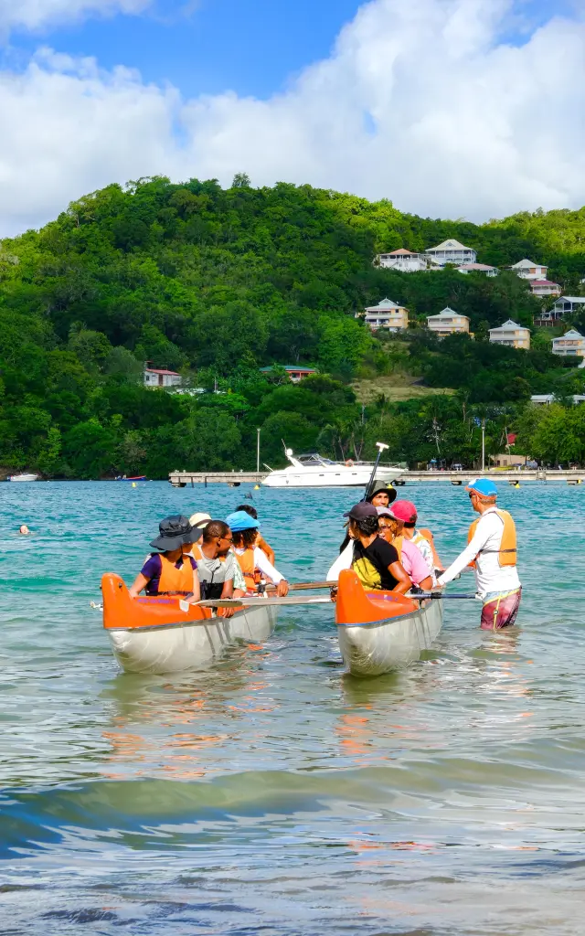 Excursion en pirogue Foujè Béni Trois-îlets Martinique
