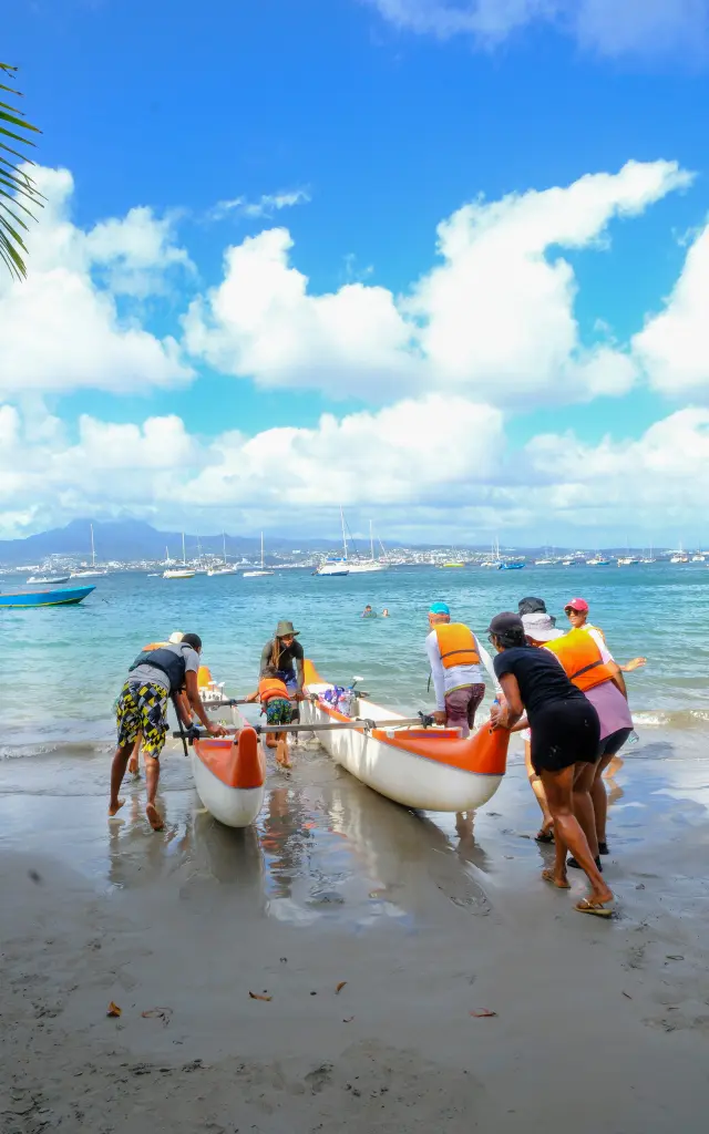 Excursion en pirogue Foujè Béni Trois-îlets Martinique
