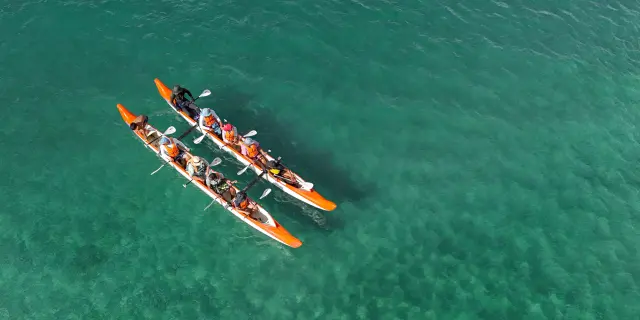 Excursion en pirogue Foujè Béni Trois-îlets Martinique