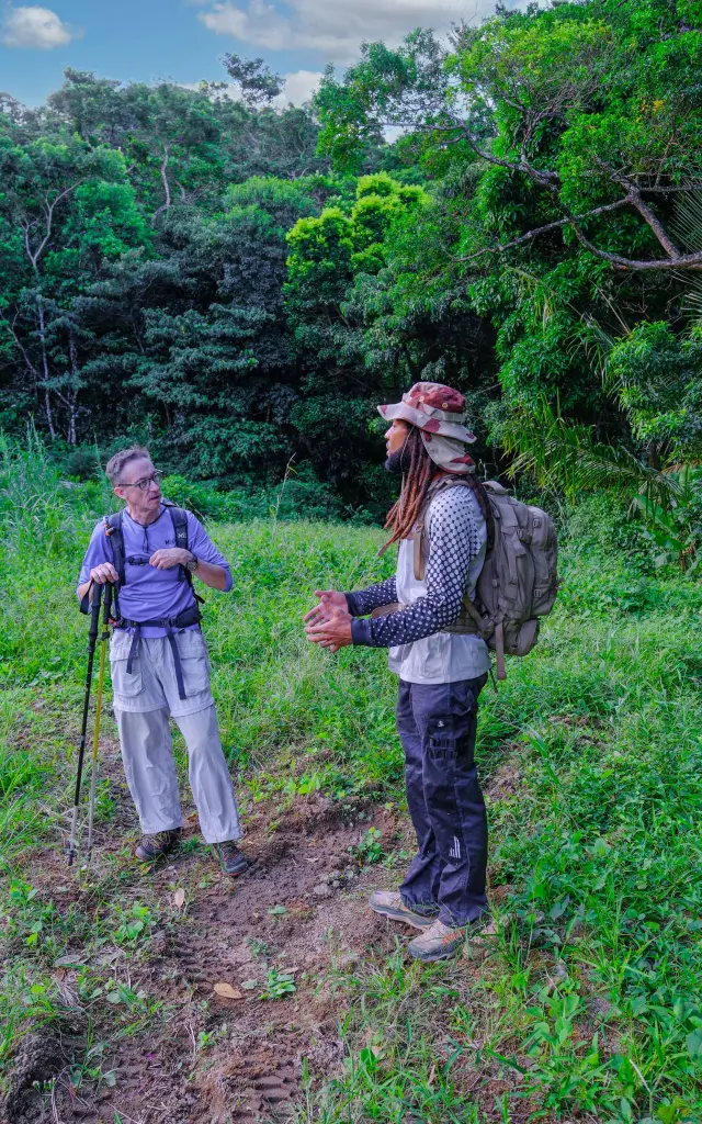 Nicolas Domergue Guide de randonnée Foujè Béni Martinique