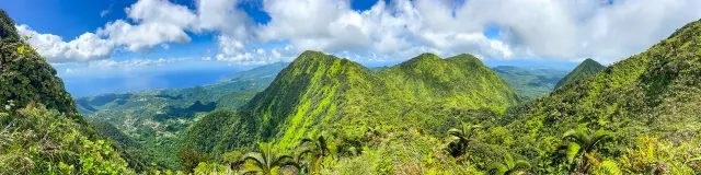Panoramique Piton du Carbet Martinique