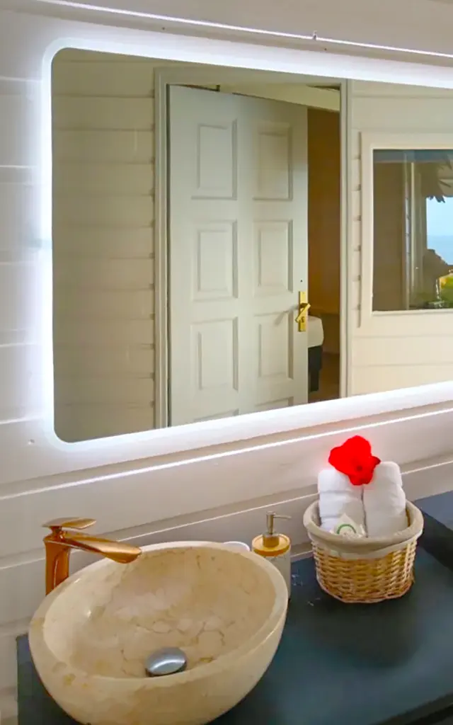 Salle de bain Suite Cannelle Hôtel Village Pomme Cannelle *** Prêcheur Martinique