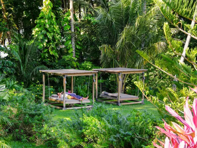 Jardin Hôtel Habitation Anse Couleuvre Prêcheur Martinique