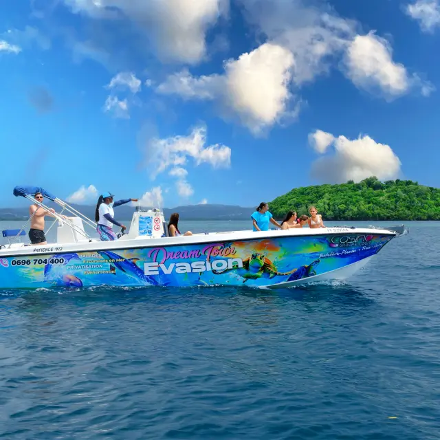 Bateau Dream Tour Évasion Trois-îlets Martinique
