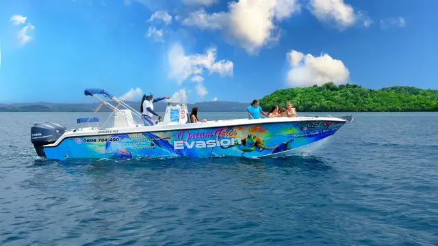 Bateau Dream Tour Évasion Trois-îlets Martinique