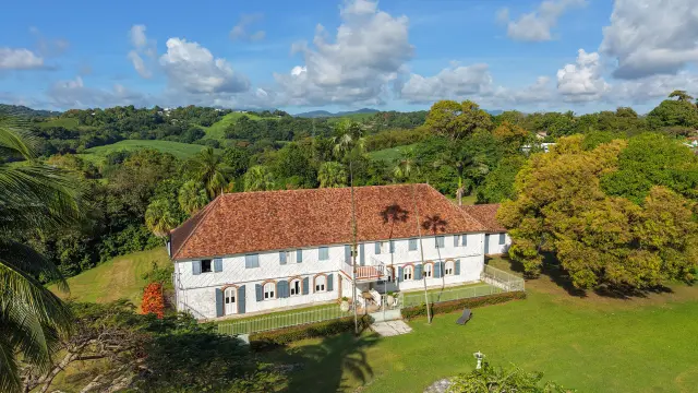 Maison principale Habitation Baie des trésors Trinité Martinique