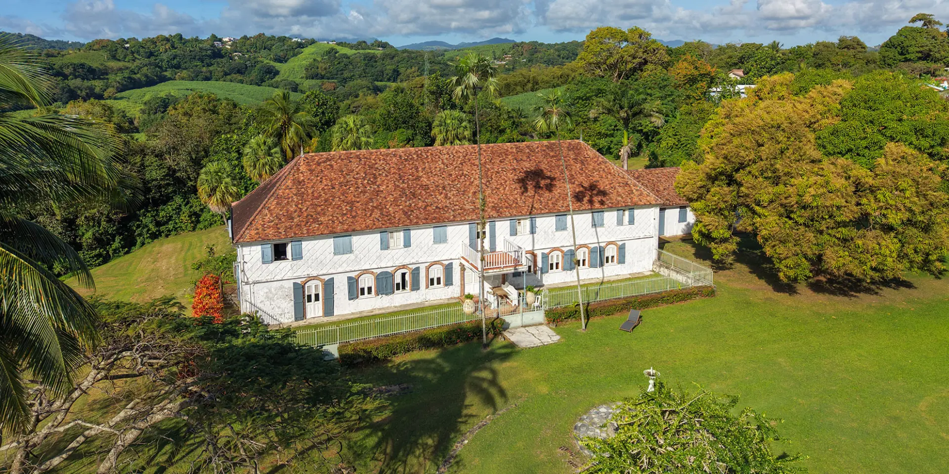 Maison principale Habitation Baie des trésors Trinité Martinique
