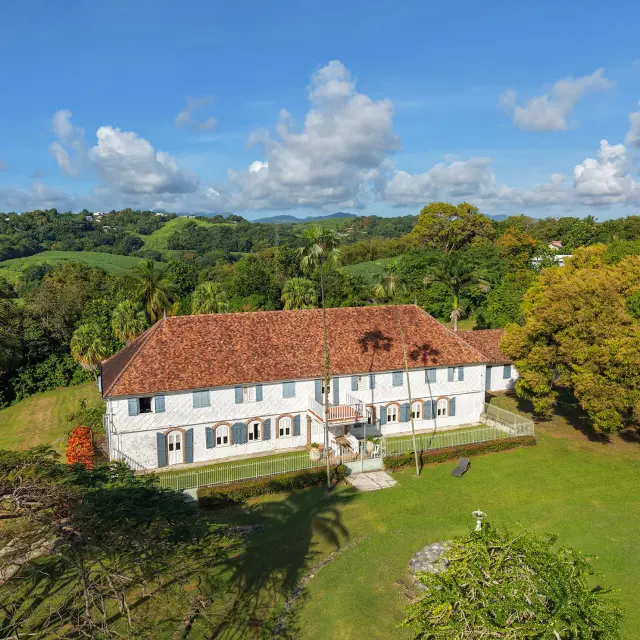 Maison principale Habitation Baie des trésors Trinité Martinique