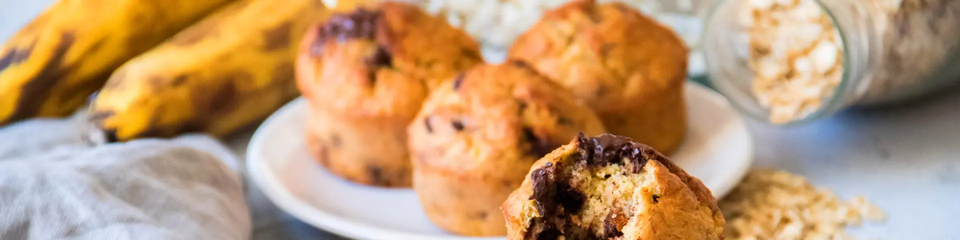 Muffin Chocolat banane Martinique