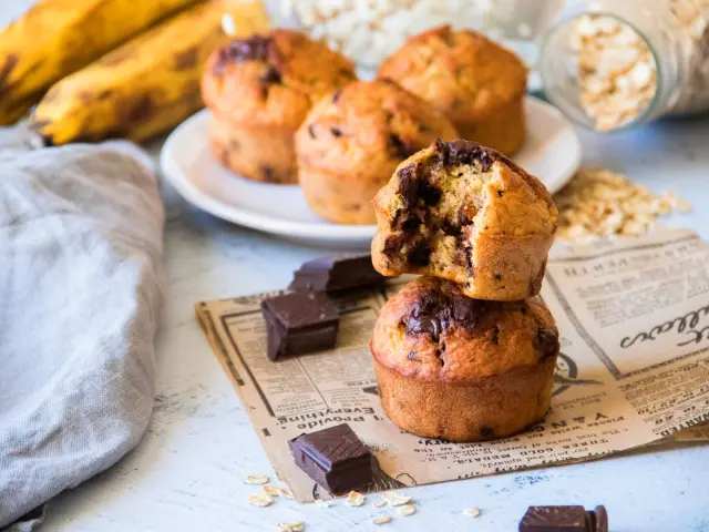Muffin Chocolat banane Martinique