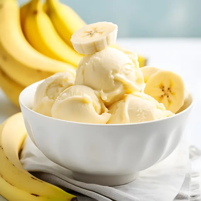 Glace à la banane