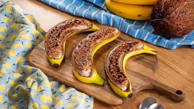 Crème brulée Banane Martinique