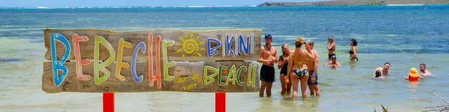 Plage Bébêche bikini beach Sainte-Anne Martinique