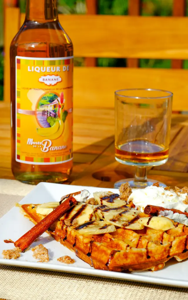 Dessert Restaurant La Bananeraie Musée de la banane Sainte-Marie Martinique