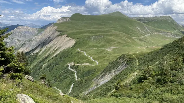Route col du Glandon