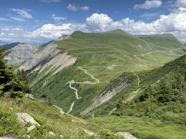 Route col du Glandon