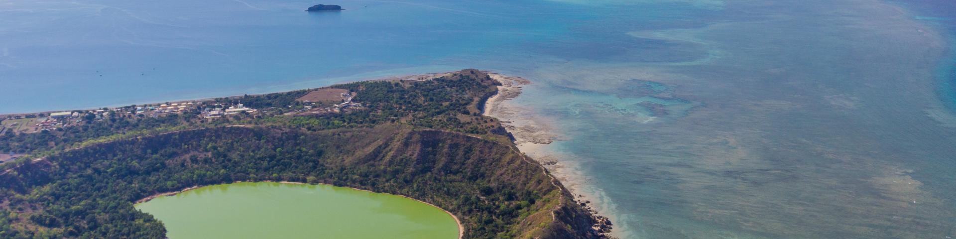 Le Lac Dziani est l'incontournable de Petite-Terre