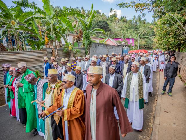 Mayotte Mulidi Manzaraka Kofia Culture Tradition Mariage 8532 Original