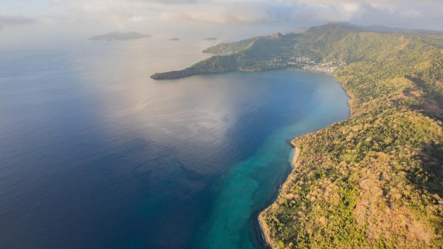 Le Nord De Mayotte vu depuis le ciel