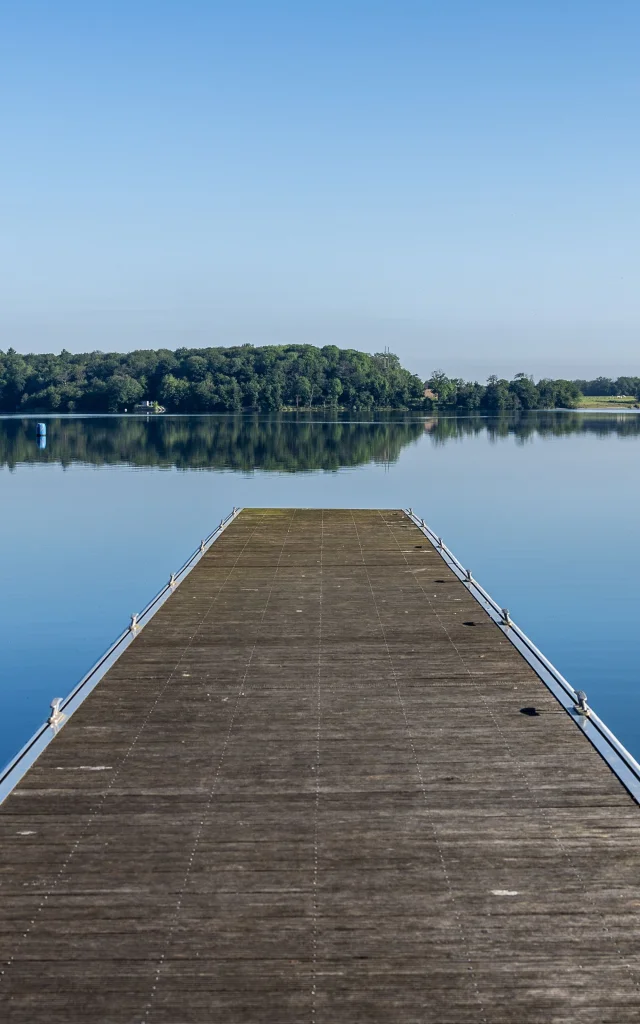 Vue sur les Lacs de l'Eau d'Heure