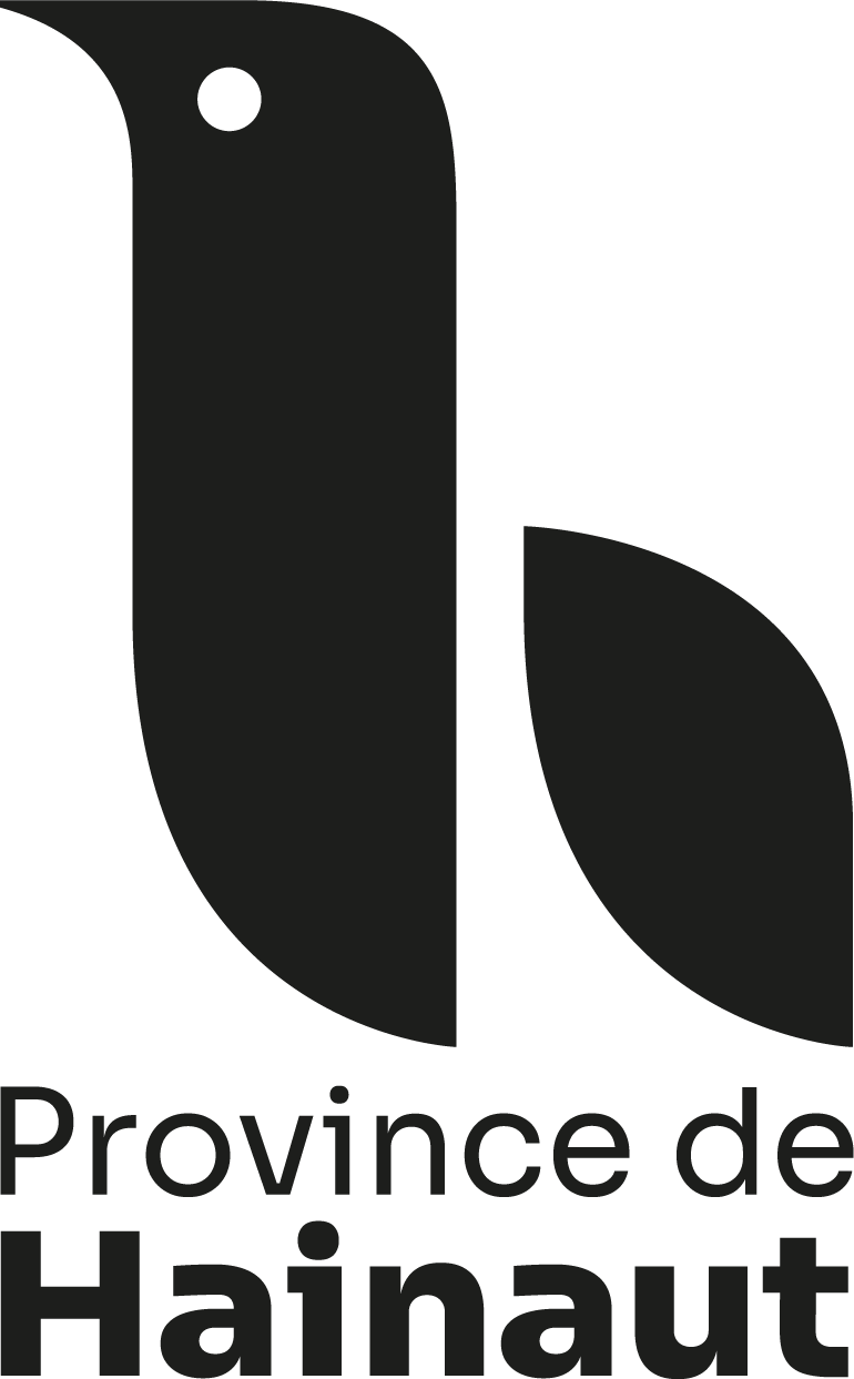 Logo Province De Hainaut Vertical Noir Transparent