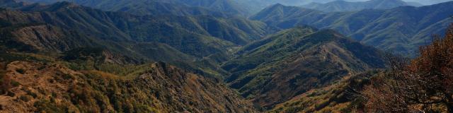 Vue depuis le Mont-Aigoual - Cévennes (Lozère & Gard)