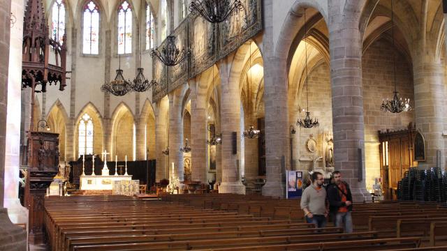 Intérieur de la cathédrale de Mende