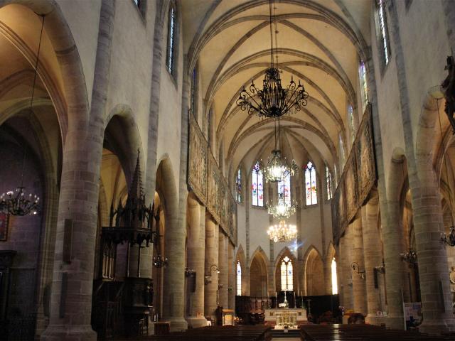 Das Innere der Kathedrale von Mende
