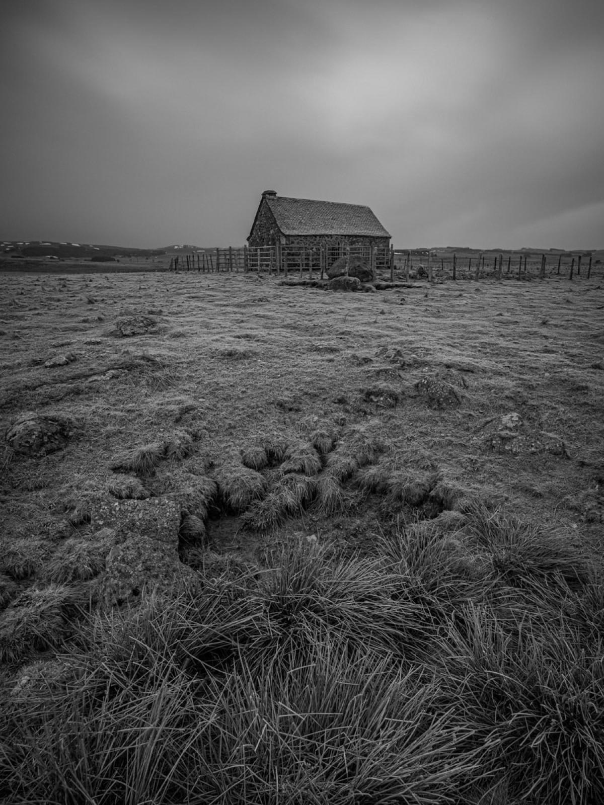 Aubrac, eine endlose Landschaft, eine riesige Weidefläche im Herzen des