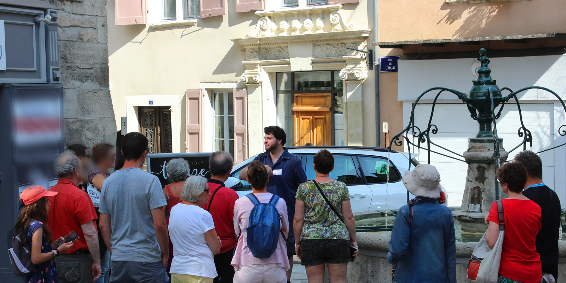 Visite Guidée du centre-historique de Mende par le guide conférencier Géraud - juillet 2023