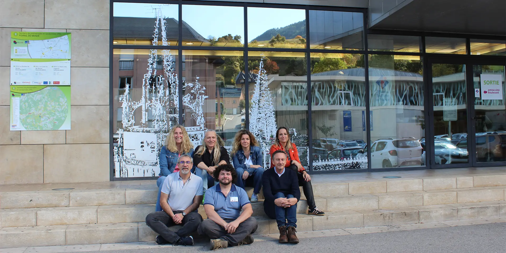L'équipe de l'Office de Tourisme de Mende, Coeur de Lozère