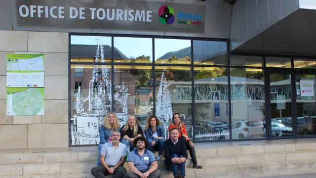 L'équipe de l'Office de Tourisme de Mende, Coeur de Lozère