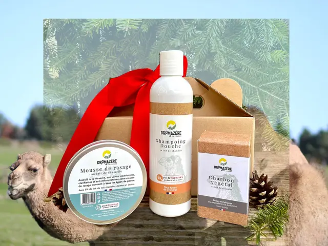 Dromazère : cosmétiques au lait de Chamel