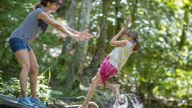 Parc de découverte Le Vallon Du Villaret en Lozère