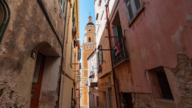 Menton Vieille Ville Campanin