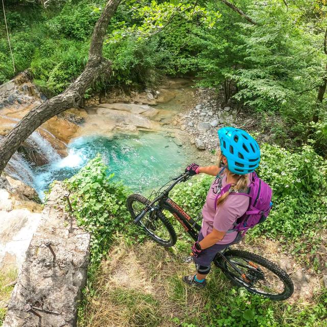 Randonnée en VTT à Sospel