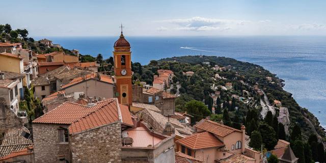 Roquebrune Village Vue Sur Le Cap Martin