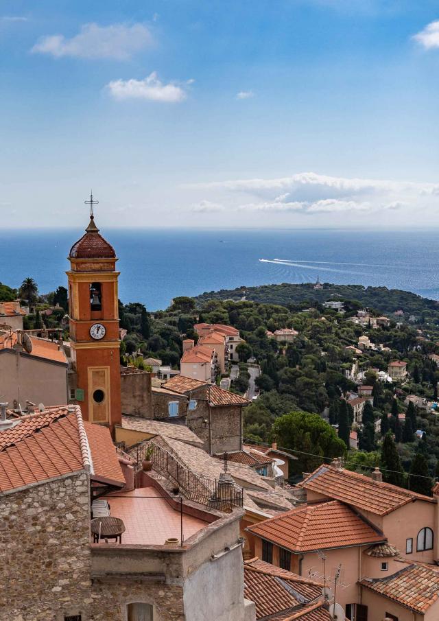 Roquebrune Village Vue Sur Le Cap Martin