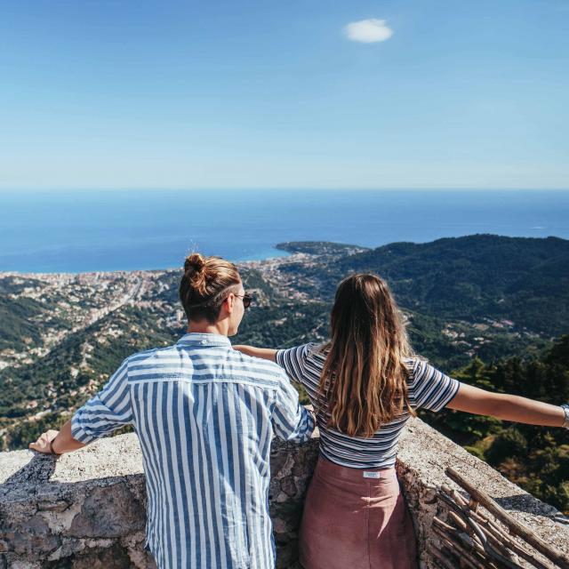 Sainte Agnes Panorama Mer
