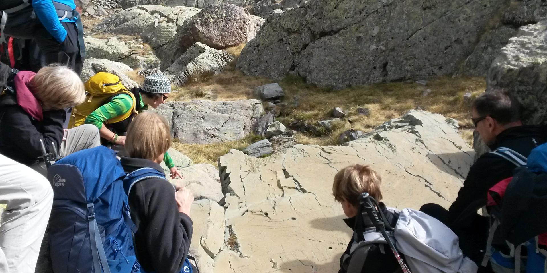Balade Archéologique Gravures Du Mont Bégo
