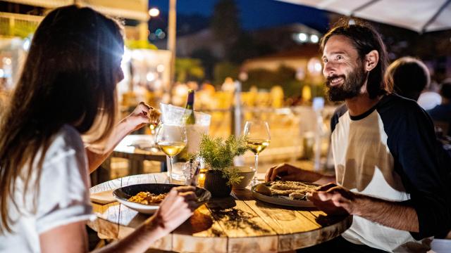 Dîner en couple à Roquebrune-Cap-Martin